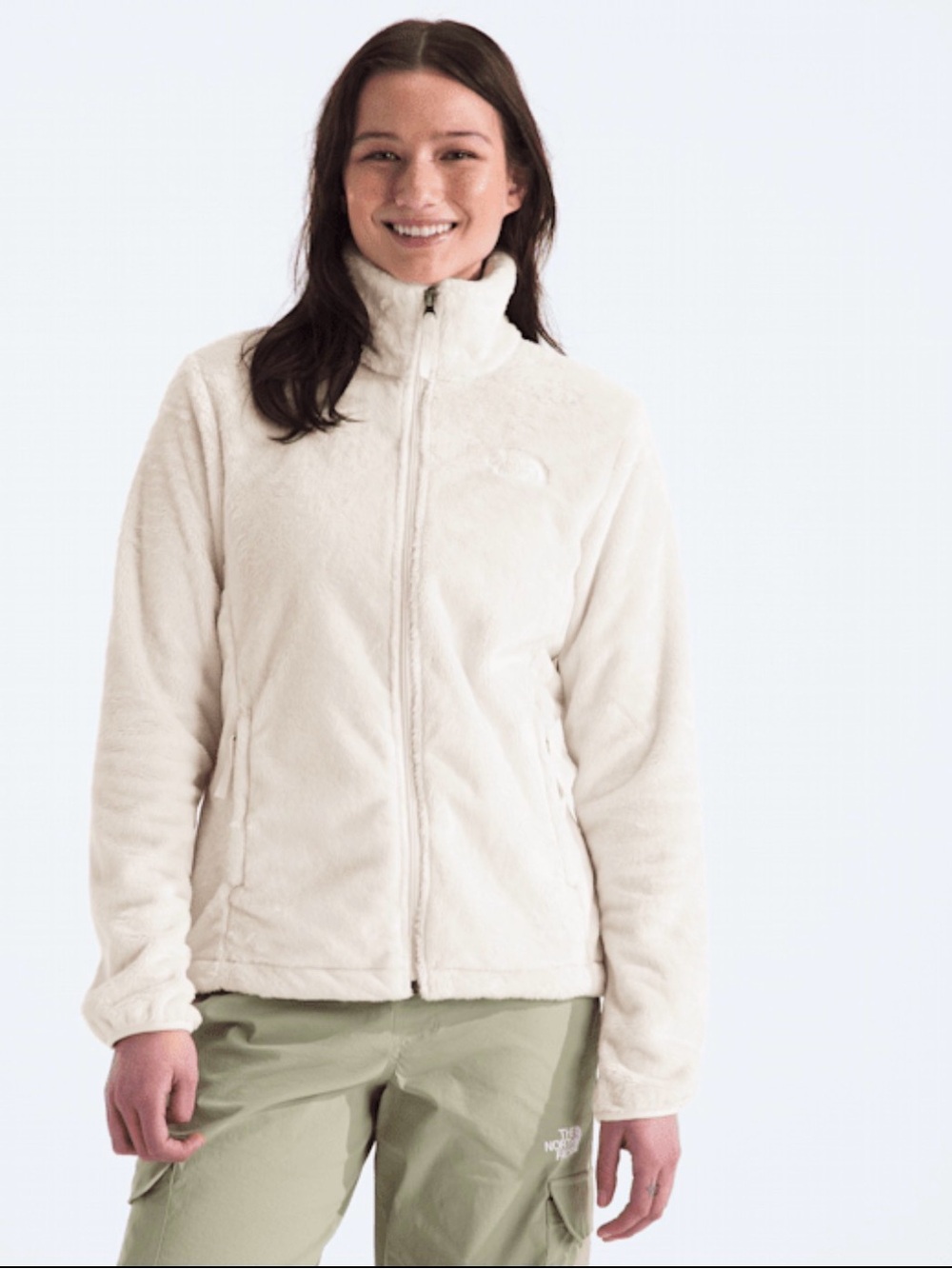 The North Face Osito Jacket White Dune Women’s M NWT